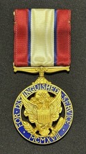 Original WW2 WWII US Army Slot Brooch Army Distinguished Service Medal