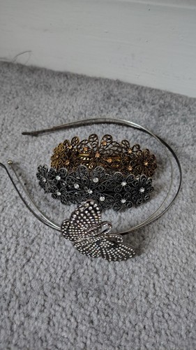 Vintage style metal hair - vintage,