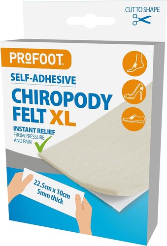 Profoot chiropody felt - profoot, xl