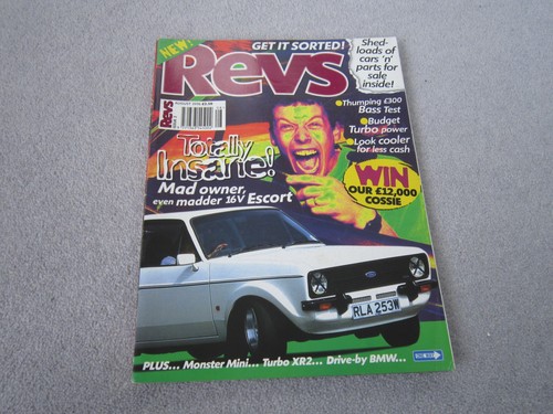 Revs car magazine august 1996 - revs, magazine,august