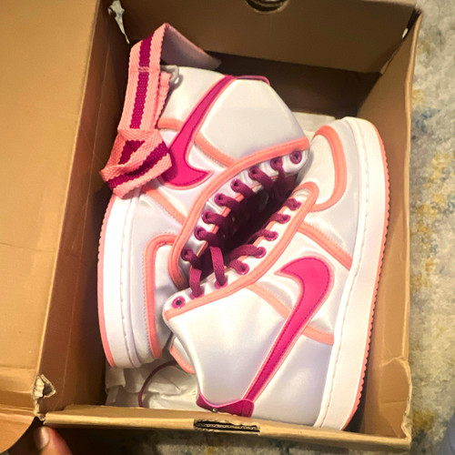 Nike vandal high silver - high, pink