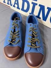 Lyle and Scott Men’s Blue Canvas Shoes UK Size 10