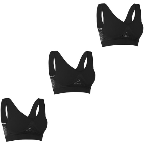 3pcs breathable wirefree - 3pcs,