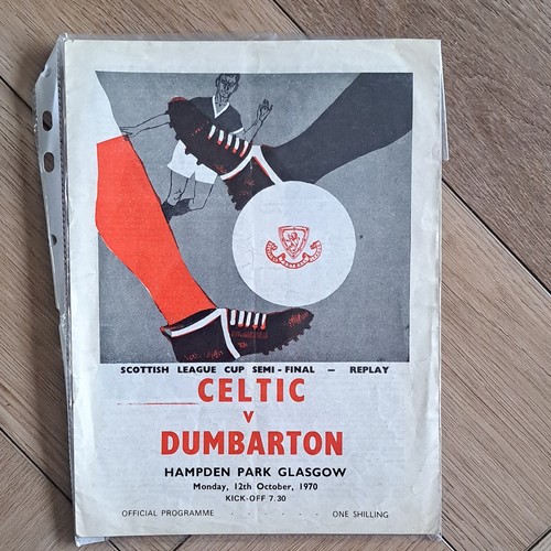 Celtic dumbarton league - dumbarton, cup