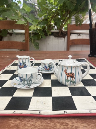 Vintage miniature porcelain - vintage,