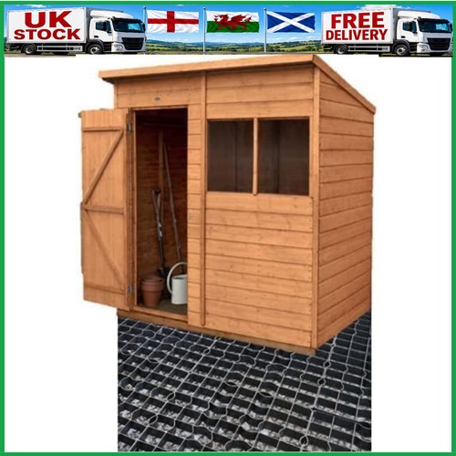 Shed base black - 4',