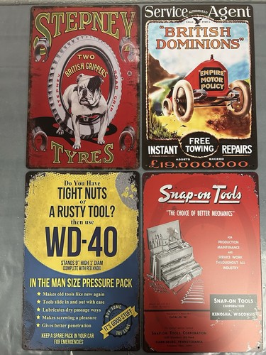 Metal signs a4 30cm - metal,
