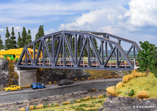 Single track steel arch - , bridge