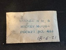 Ingersoll Mainspring Yankee NM Pocket Watch - steel