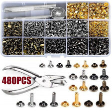 480Pcs/Set Rivets Double Cap