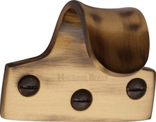 Sash Window Finger Lift Pull Handle Brushed Antique Brass - Premium UK Quality