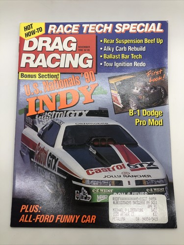 Drag racing november 1990 - november,