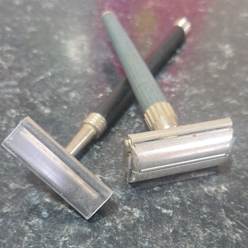 Double edge safety razor - safety, with
