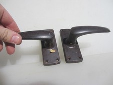 Vintage bakelite lever door - bakelite,