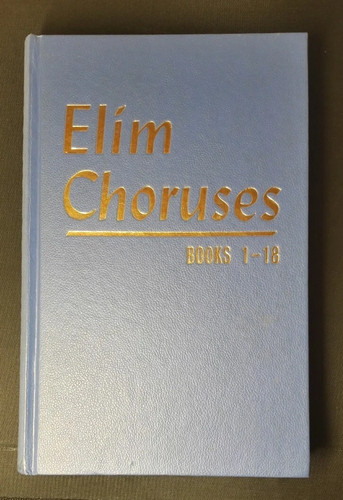 Hymn book elim choruses books - elim,