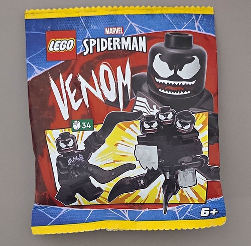 Lego marvel spider man - marvel, venom