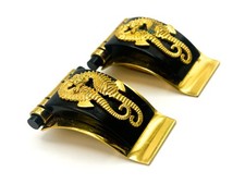 Vintage Shoe Dress Clips Art