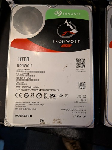 Seagate ironwolf nas 10tb - nas,