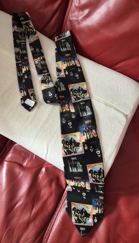 Kiss rock band tie album - rock,