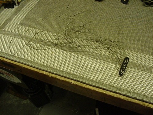 Strand silk wound snare - silk,
