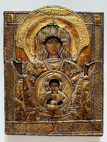 Antique russian icon - antique, icon‘our