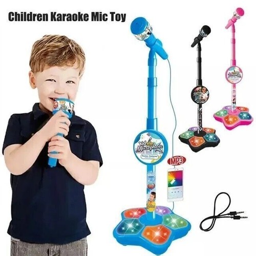 Kids microphone with - with, stand