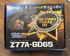 MSI Z77A-GD65 LGA 1155 Intel
