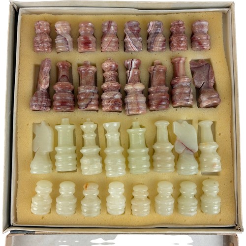 Onyx marble chess set - marble,