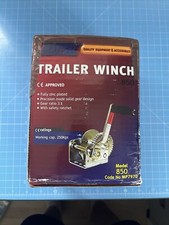 MAYPOLE STANDARD TRAILER HAND WINCH 385KG / 850LB - opened but NEW IN BOX 