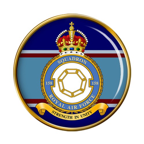 158 squadron raf pin badge - squadron,,