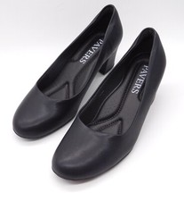 Pavers Black Court Shoes Size