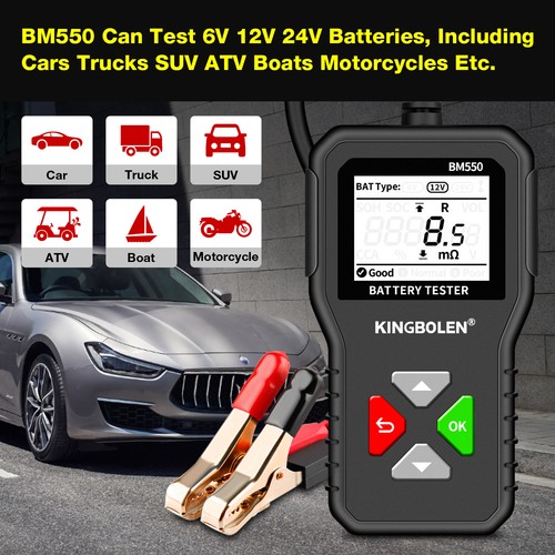 Car battery tester 24v - car, 6v~24v