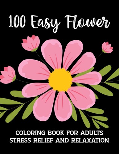 100 easy flower adults - 100,