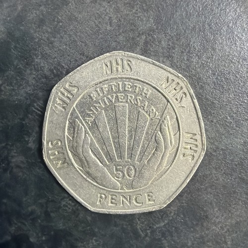 1998 nhs 50th anniversary 50p - anniversary,