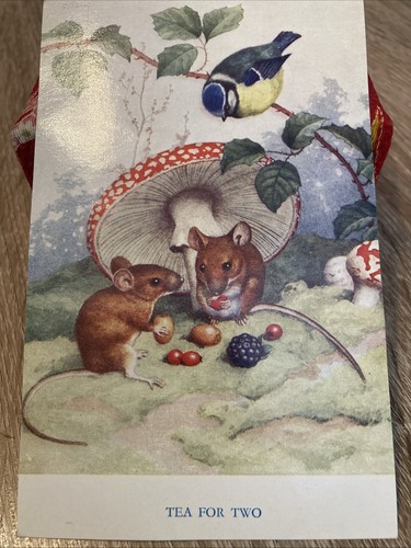 Vintage post card artist noel - card,