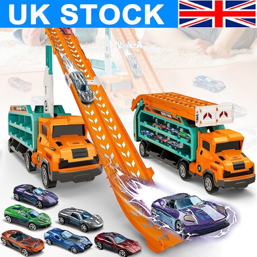Transport truck toys - truck, car