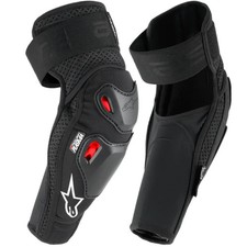 Alpinestars Bionic Pro Plasma Black Red White Elbow Protectors - L/XL - NEW