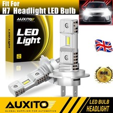 H7 LED Headlight Bulb Kit High / Low Beam 100W 200000LM Super Bright 6000K White