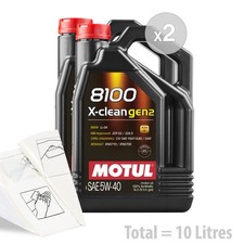 Motul 8100 X-Clean Gen2 5w-40