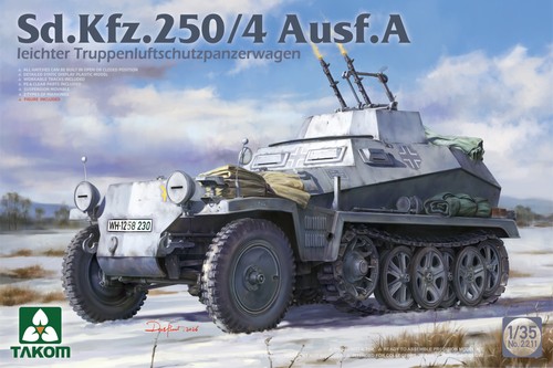 Takom 2211 kfz - 2211, sd.kfz.250/4