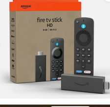 Amazon Fire TV Stick+Alexa Voice Remote HD Media Player Firestick Latest/UNBOXED