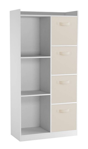 Cube wooden bookcase - 7,