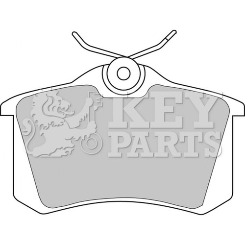 Brake pads set for renault - for,