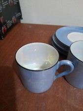 Czech RGK Zimco, 4 Vintage Coffee Cups and Saucers on Stand