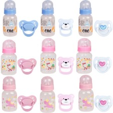 Magnetic Reborn Soother Dummy Bottle for Reborn Baby Dolls Accessories Supply