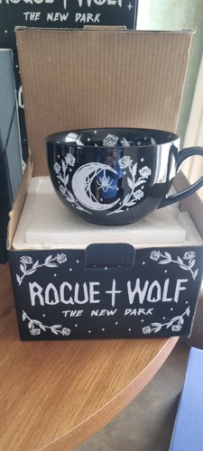 Rogue wolf black widow mug - wolf,