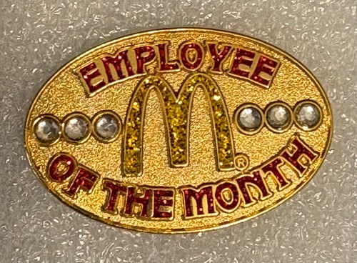 Mcdonald metal lapel pin - mcdonald's,