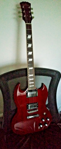 Jim deacon electric guitar - sg,
