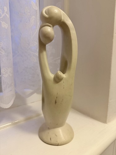 African soapstone mother - african,