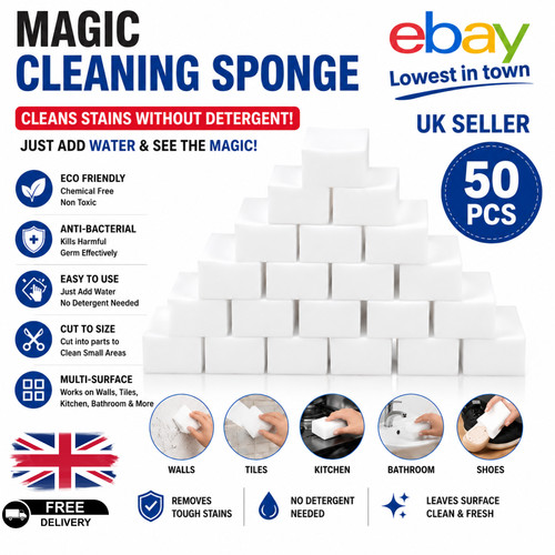 Magic cleaning sponge - 50,
